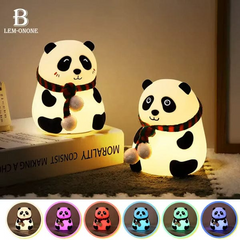 Cute Panda Glow Night Lamp