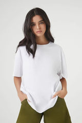 Drop Shoulder Over Size T-shirt