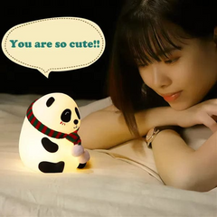 Cute Panda Glow Night Lamp