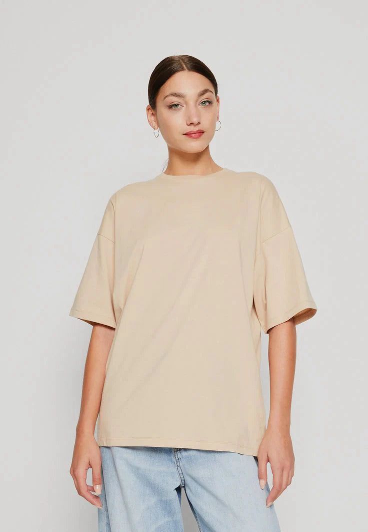 Drop Shoulder Over Size T-shirt
