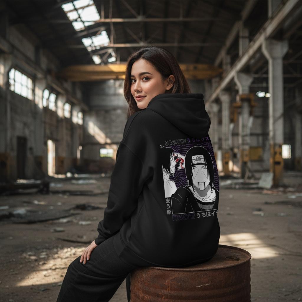 Uchiha Legacy Anime Hoodie
